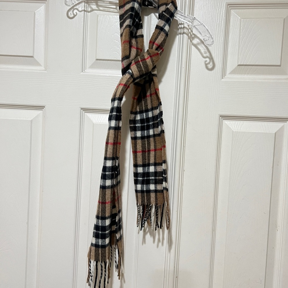 Unbranded multicolored Plaid‎ Fringe Scarf